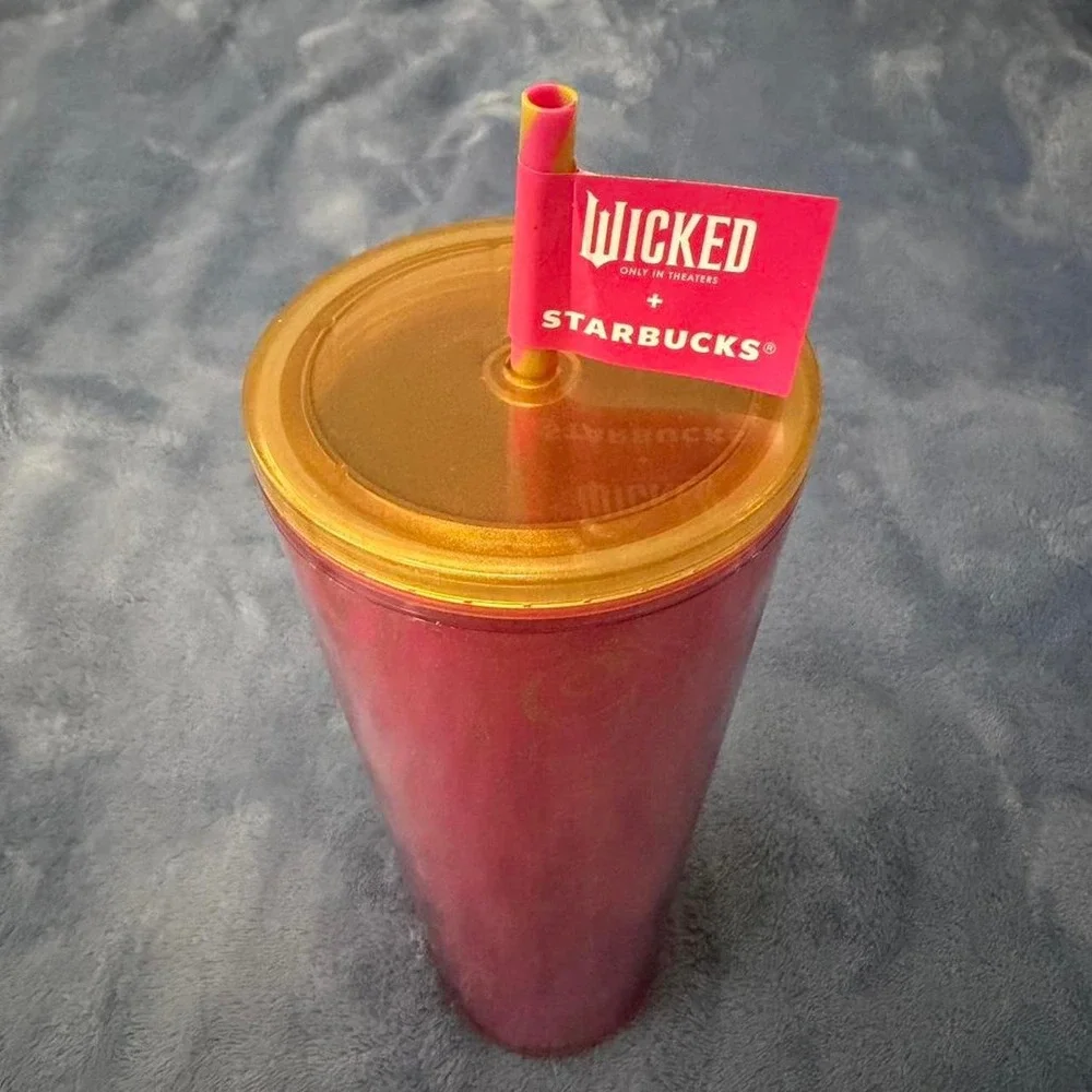 Wicked x Starbucks‎ red tumbler new